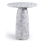 Cosenza Concrete Indoor/Outdoor Counter Height Table in White