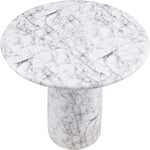 Cosenza Concrete Indoor/Outdoor Counter Height Table in White