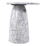 Cosenza Concrete Indoor/Outdoor Counter Height Table in White
