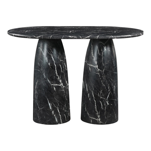 Cosenza Concrete Indoor/Outdoor Counter Height Table (3 Boxes) in Black