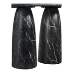 Cosenza Concrete Indoor/Outdoor Counter Height Table (3 Boxes) in Black