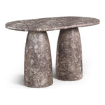 Cosenza Concrete Indoor/Outdoor Counter Height Table (3 Boxes) in Brown