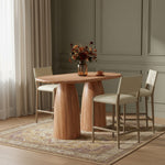 Cosenza Concrete Indoor/Outdoor Counter Height Table (3 Boxes) in Natural