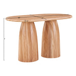 Cosenza Concrete Indoor/Outdoor Counter Height Table (3 Boxes) in Natural