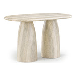 Cosenza Concrete Indoor/Outdoor Counter Height Table (3 Boxes) in Travertine