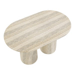 Cosenza Concrete Indoor/Outdoor Counter Height Table (3 Boxes) in Travertine