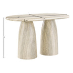 Cosenza Concrete Indoor/Outdoor Counter Height Table (3 Boxes) in Travertine