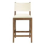 Avon Vegan Leather Counter Stool in Cream