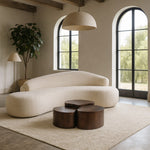 Banyan Iron Coffee Table in Brown