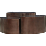 Banyan Iron Coffee Table in Brown