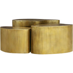 Banyan Iron Coffee Table in Gold