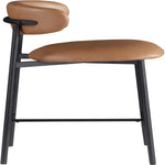 Lupita Vegan Leather Upholstered Counter Stool (996-C) in Cognac