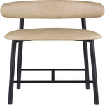 Lupita Vegan Leather Upholstered Counter Stool (996-C) in Tan