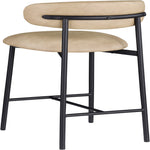 Lupita Vegan Leather Upholstered Counter Stool (996-C) in Tan