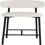 Lupita Vegan Leather Upholstered Counter Stool (996-C) in Off-White
