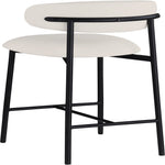Lupita Vegan Leather Upholstered Counter Stool (996-C) in Off-White