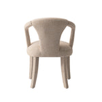 Palmer Tweed Upholstered Armchair in Gold Dust