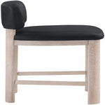Paloma Vegan Leather Upholstered Counter Stool (88054-C) in Black