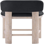 Paloma Vegan Leather Upholstered Counter Stool (88054-C) in Black