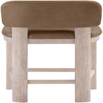 Paloma Vegan Leather Upholstered Counter Stool (88054-C) in Brown