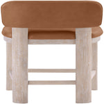 Paloma Vegan Leather Upholstered Counter Stool (88054-C) in Cognac