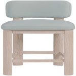 Paloma Vegan Leather Upholstered Counter Stool (88054-C) in Light Blue