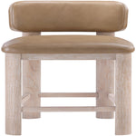 Paloma Vegan Leather Upholstered Counter Stool (88054-C) in Tan