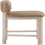 Paloma Vegan Leather Upholstered Counter Stool (88054-C) in Tan