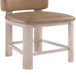 Paloma Vegan Leather Upholstered Counter Stool (88054-C) in Tan