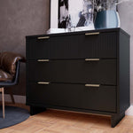 Granville 38" Dresser (3-Drawer) in Black