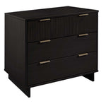 Granville 38" Dresser (3-Drawer) in Black