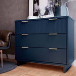 Granville 38" Dresser (3-Drawer) in Midnight Blue