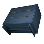 Granville 38" Dresser (3-Drawer) in Midnight Blue