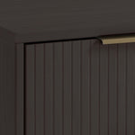 Granville 38" Dresser (3-Drawer) in Charcoal Gray