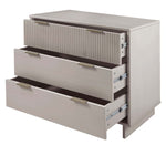 Granville 38" Dresser (3-Drawer) in Light Gray