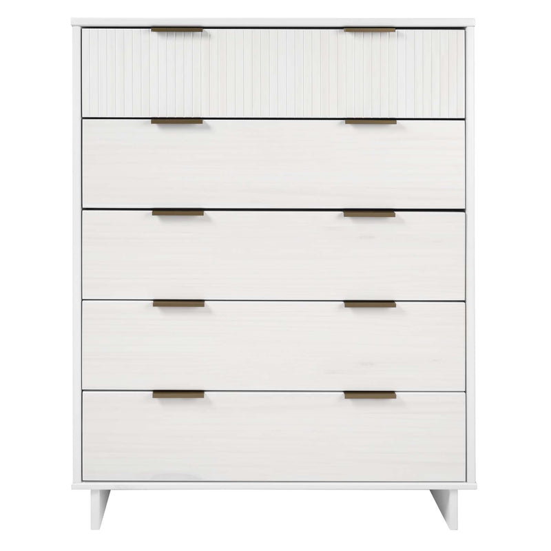 Granville 38" Chest (5-Drawer) in White