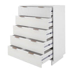 Granville 38" Chest (5-Drawer) in White