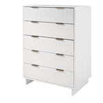 Granville 38" Chest (5-Drawer) in White