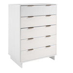 Granville 38" Chest (5-Drawer) in White
