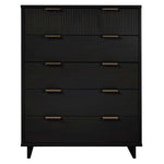 Granville 38" Chest (5-Drawer) in Black