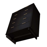 Granville 38" Chest (5-Drawer) in Black