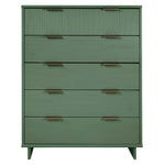 Granville 38" Chest (5-Drawer) in Sage Green