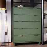 Granville 38" Chest (5-Drawer) in Sage Green