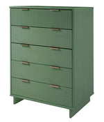 Granville 38" Chest (5-Drawer) in Sage Green