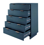 Granville 38" Chest (5-Drawer) in Midnight Blue