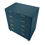 Granville 38" Chest (5-Drawer) in Midnight Blue