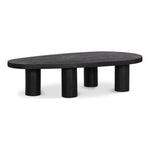 Beekman Oak Wood Coffee Table in Black
