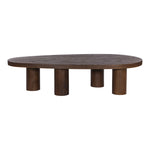 Beekman Oak Wood Coffee Table in Brown