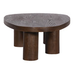 Beekman Oak Wood Coffee Table in Brown