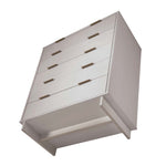 Granville 38" Chest (5-Drawer) in Light Gray